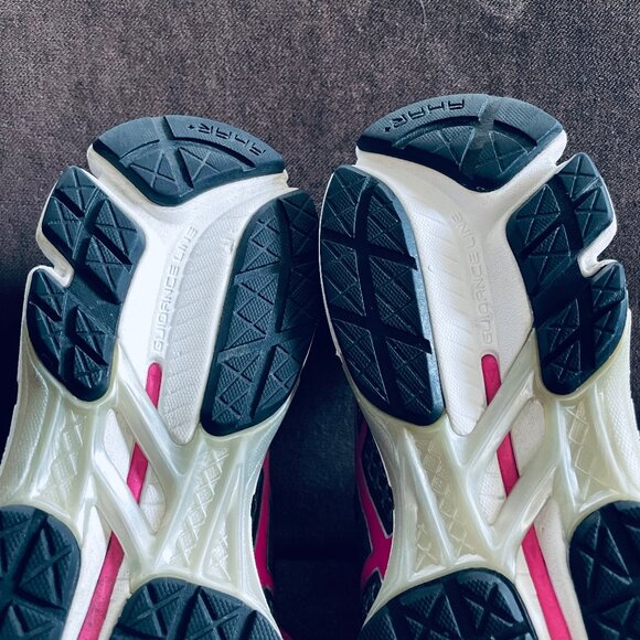 Asics Gel Kayano 19 Women's Athletic Running Shoes T350Q Grey Pink White 10 US - Picture 9 of 11